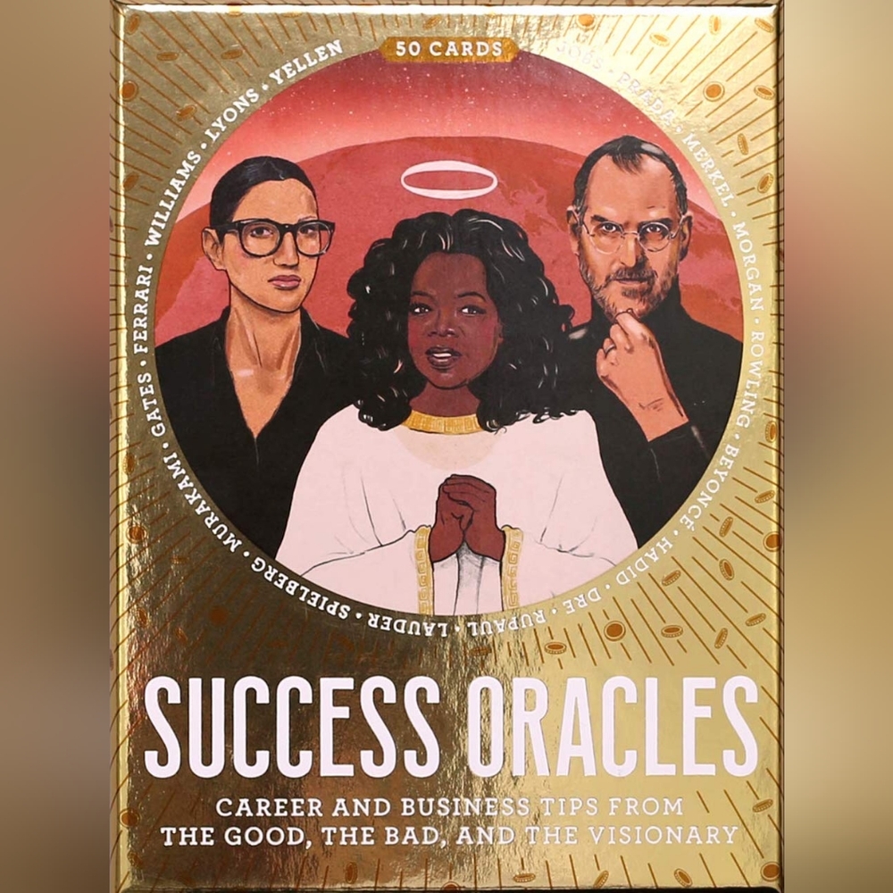 Success Oracles Cards (Career and business tips from the good, the bad, …